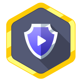 Stay Safe shield badge